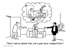 Learn how your competition makes sales