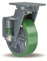 forged steel casters