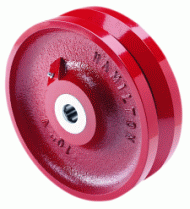 industrial v-grooved wheels
