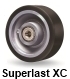 1” thick harder (70D) poly on forged steel, for 30% more capacity than Superlast®.