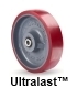 New ultimate urethane, best in rollability & minimizing heat buildup, ideal for continuous operation at high speeds.