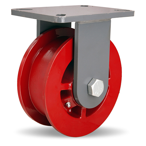 Double-Flanged-Iron-Wheel-Casters
