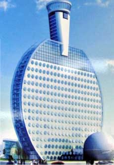 Round About: Ping-Pong Paddle Hotel