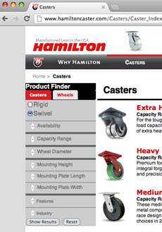 Try New Application That Finds Casters Fast 
