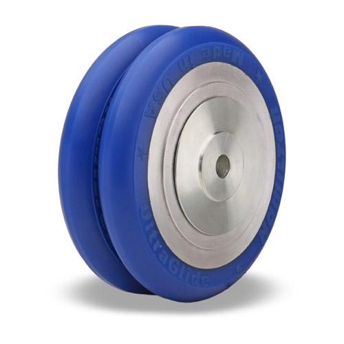 Polyurethane Wheels- 1 Inch Thick Treads: Hamilton Caster