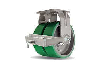 XC0722 Rigid Dual-Wheel Maxi-Duty Caster