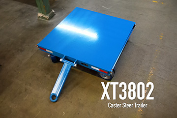 XT3802 Caster Steer Trailer