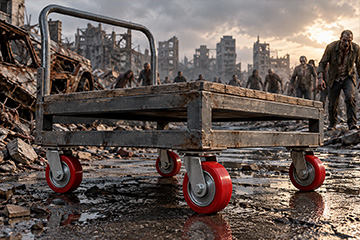 28 Days Later Featuring Hamilton's Spinfinity Casters with TerraTech Wheels