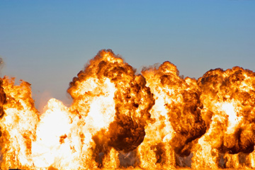 Big Explosions in Texas