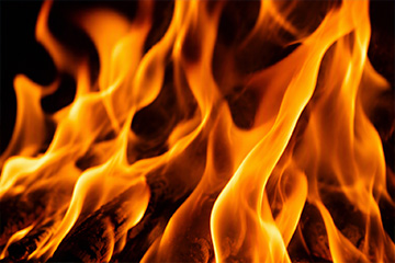 Close Up of Flames