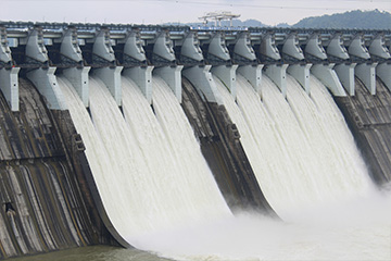 Dam Flood Gates