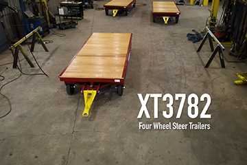 XT3782 Four Wheel Steer Trailers