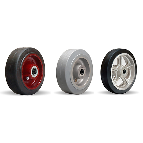 Rubber Wheels: Capacity Range: 200 - 3000 lbs. Hamilton Caster