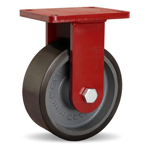 Co. Hamilton R-EHD-8DB Rigid Caster EHD 8X2-1/2 DURALAST 2000 Crimson Red Hamilton Caster & Mfg Co. Hamilton R-EHD-8DB Rigid Caster EHD 8X2-1/2 DURALAST 2000 Crimson Red Hamilton Caster & Mfg