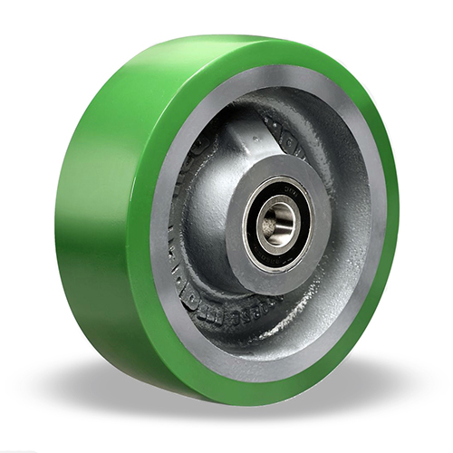 Roller Bearings 3-1/4 Cast Iron Flanged Wheel 700 lbs Capacity