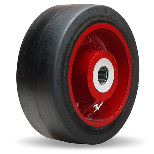 Moldon-Rubber-on-Iron-Metal-Core-Wheel