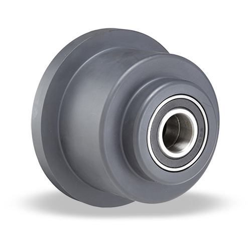 Nylon-Single-Flanged-Track-Wheel