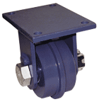 center flange guide wheel rigid caster