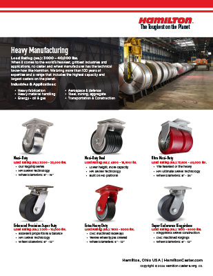 Heavy Manufacturing Flyer